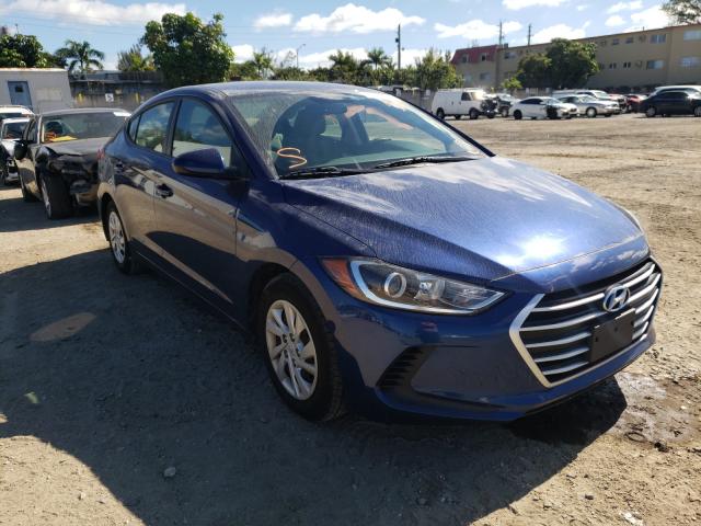 HYUNDAI ELANTRA SE 2017 5npd74lf6hh112255