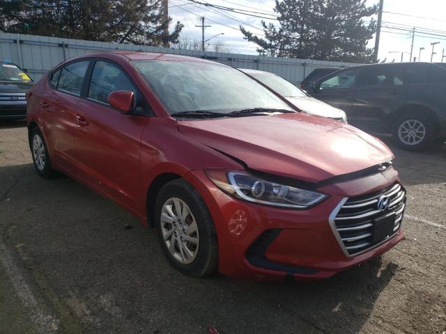 HYUNDAI ELANTRA SE 2017 5npd74lf6hh140301