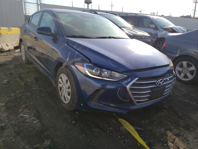 HYUNDAI ELANTRA SE 2017 5npd74lf6hh161584