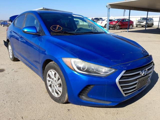 HYUNDAI ELANTRA SE 2017 5npd74lf6hh166512