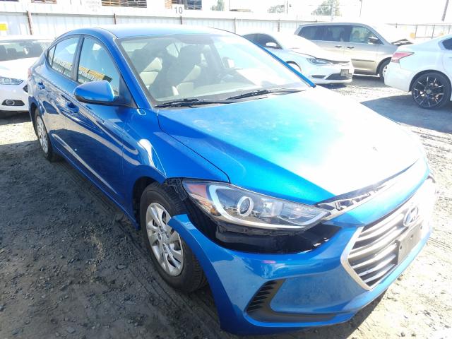 HYUNDAI ELANTRA SE 2017 5npd74lf6hh192110