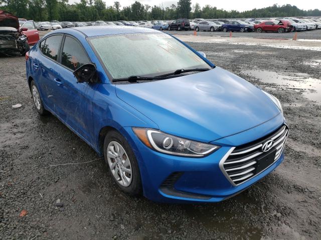 HYUNDAI ELANTRA SE 2017 5npd74lf6hh208144