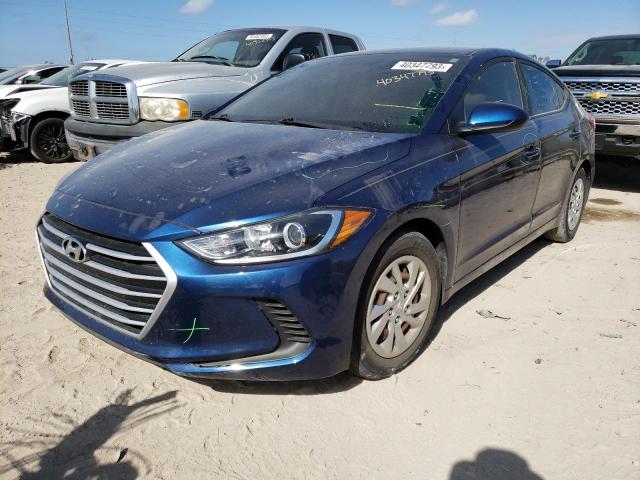 HYUNDAI ELANTRA SE 2018 5npd74lf6jh386657