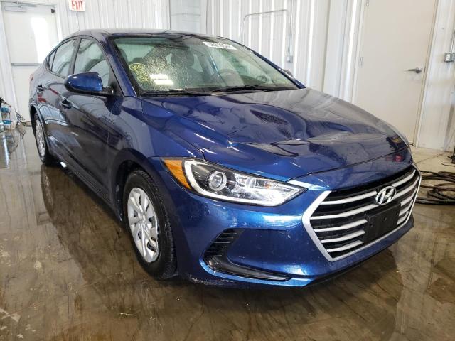 HYUNDAI ELANTRA SE 2018 5npd74lf6jh396170