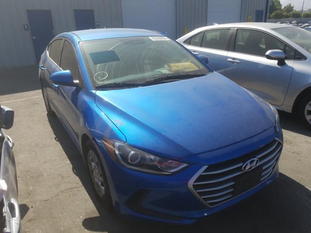 HYUNDAI ELANTRA SE 2017 5npd74lf7hh094588