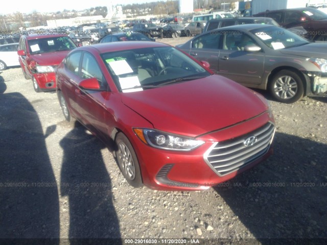 HYUNDAI ELANTRA 2017 5npd74lf7hh101314