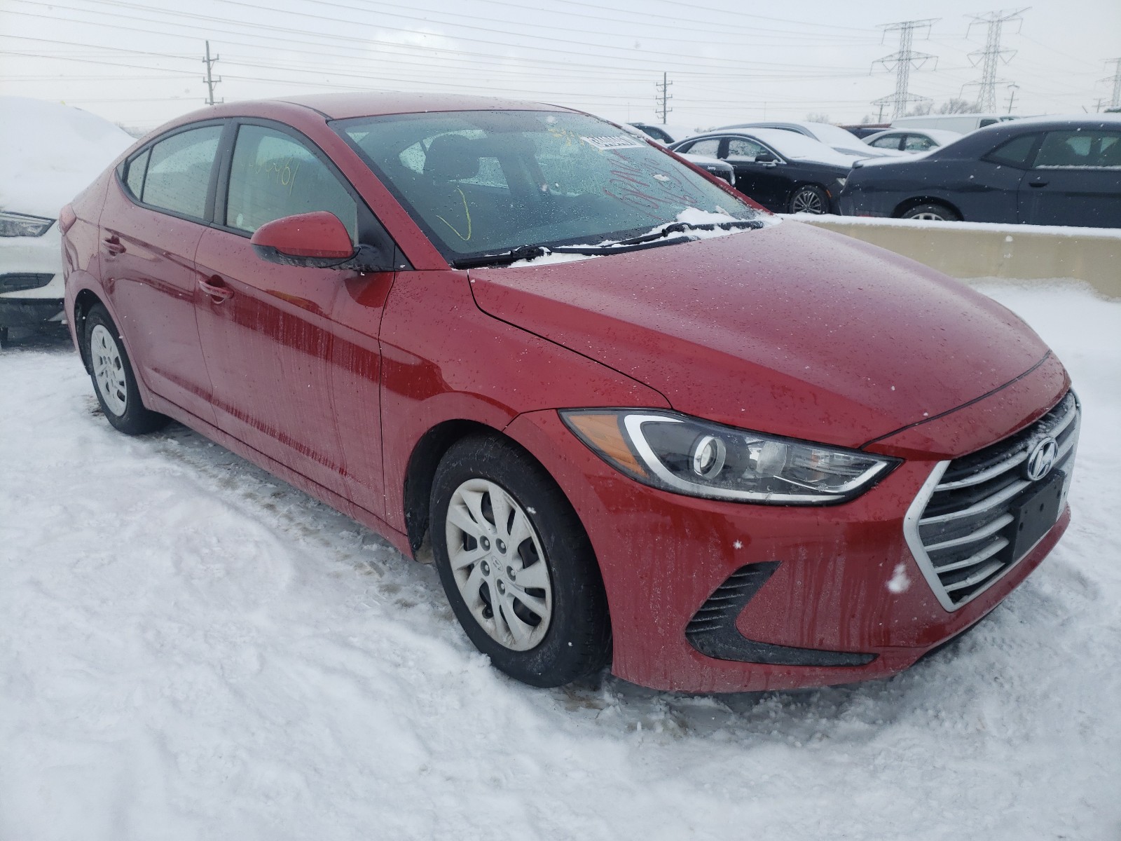 HYUNDAI ELANTRA SE 2017 5npd74lf7hh165370