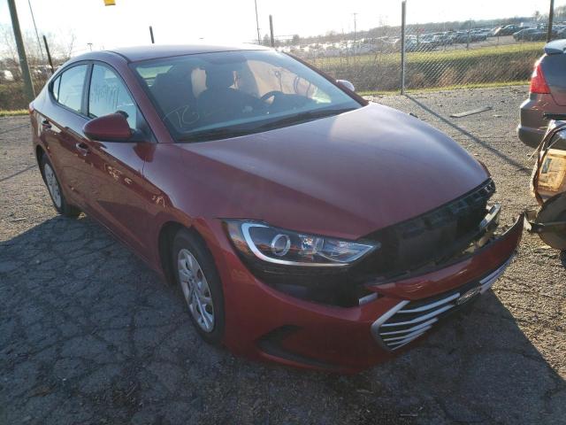 HYUNDAI ELANTRA SE 2017 5npd74lf7hh186512