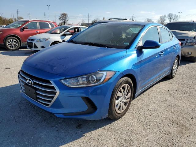 HYUNDAI ELANTRA SE 2017 5npd74lf7hh198644