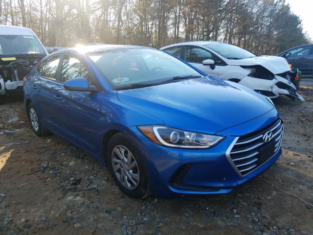 HYUNDAI ELANTRA SE 2017 5npd74lf7hh203633