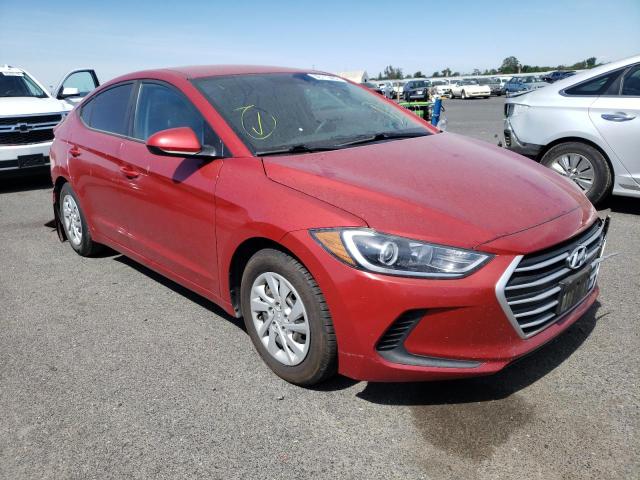 HYUNDAI ELANTRA SE 2017 5npd74lf7hh203776