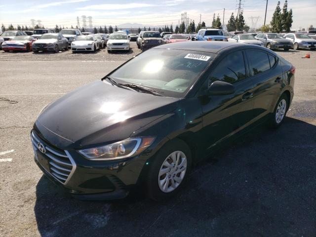 HYUNDAI ELANTRA SE 2018 5npd74lf7jh214637