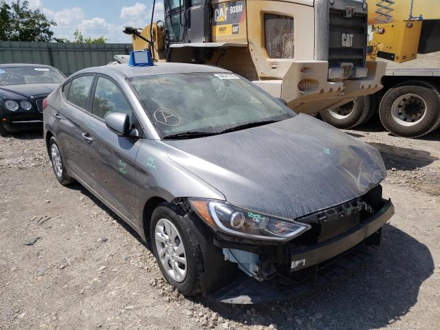 HYUNDAI ELANTRA SE 2018 5npd74lf7jh242292