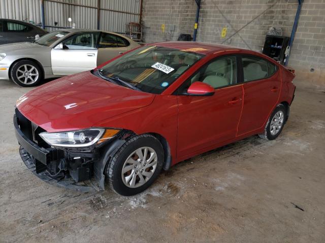 HYUNDAI ELANTRA SE 2018 5npd74lf7jh257858