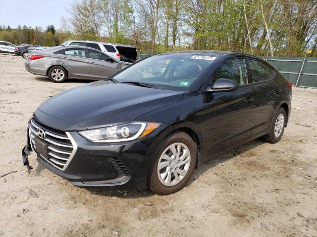 HYUNDAI ELANTRA SE 2018 5npd74lf7jh355109