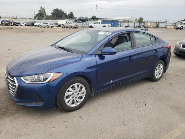 HYUNDAI ELANTRA SE 2018 5npd74lf7jh373013