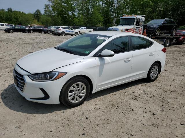 HYUNDAI ELANTRA SE 2018 5npd74lf7jh400615