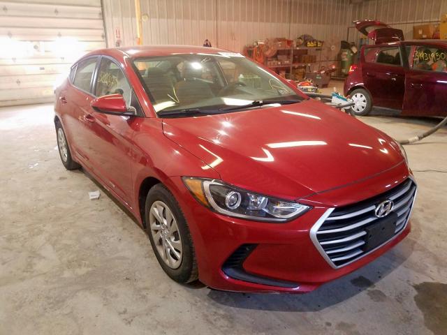 HYUNDAI ELANTRA SE 2017 5npd74lf8hh070834