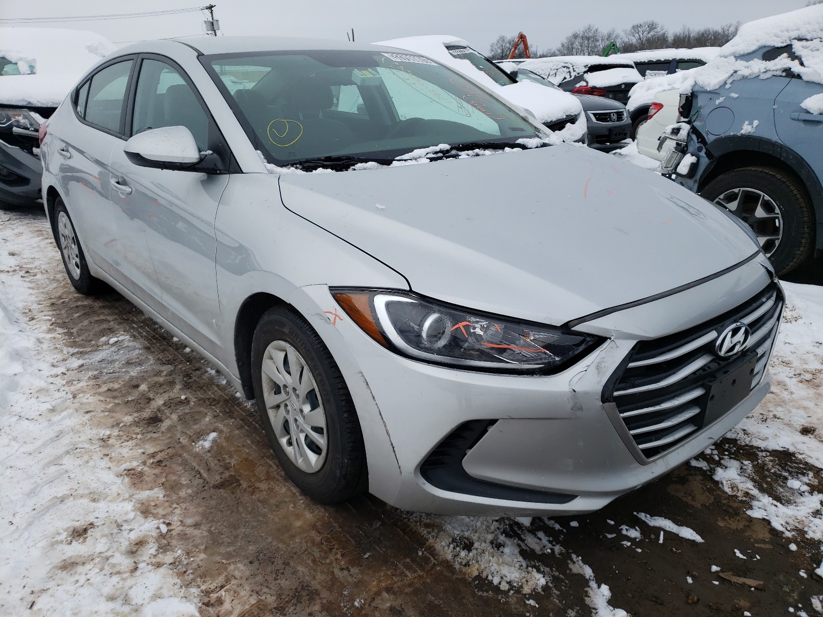 HYUNDAI ELANTRA SE 2017 5npd74lf8hh092753