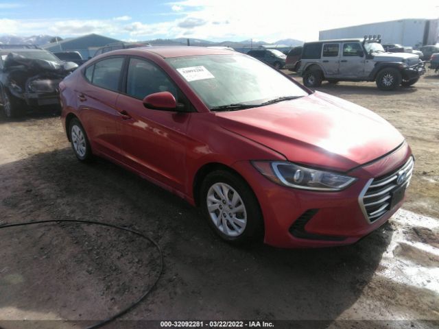 HYUNDAI ELANTRA 2017 5npd74lf8hh103220