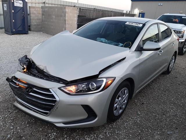 HYUNDAI ELANTRA SE 2017 5npd74lf8hh180587