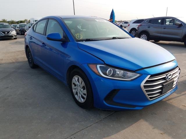 HYUNDAI ELANTRA SE 2017 5npd74lf8hh201406