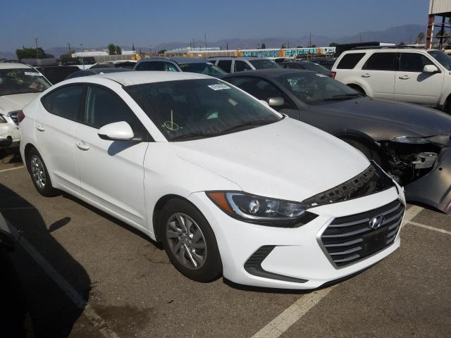 HYUNDAI ELANTRA SE 2018 5npd74lf8jh384554