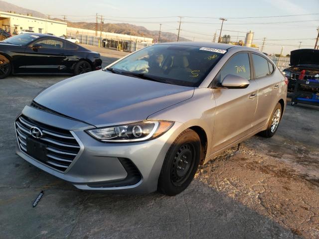 HYUNDAI ELANTRA SE 2017 5npd74lf9hh100715