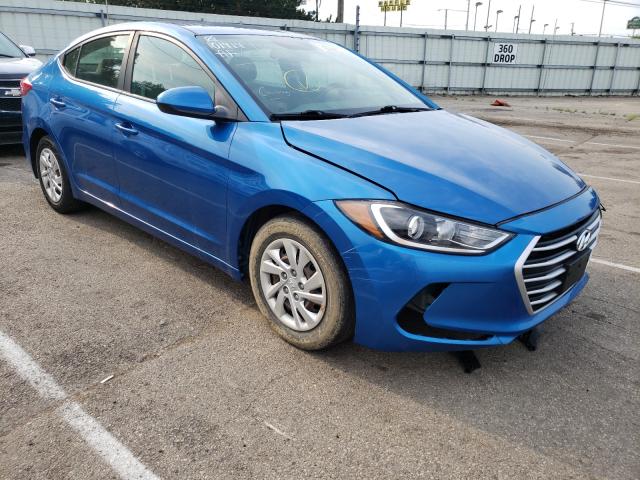 HYUNDAI ELANTRA SE 2017 5npd74lf9hh101914