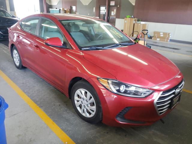 HYUNDAI ELANTRA SE 2017 5npd74lf9hh104957