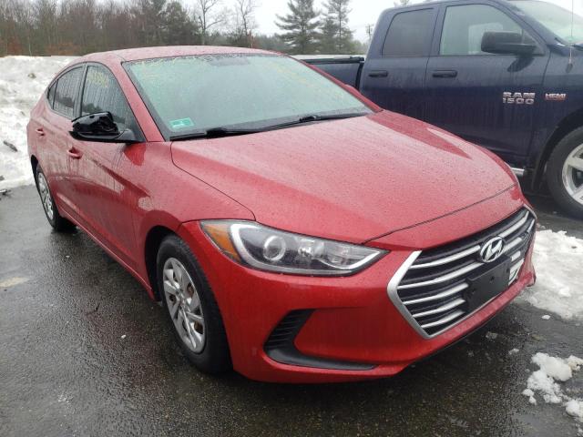 HYUNDAI ELANTRA SE 2017 5npd74lf9hh111424