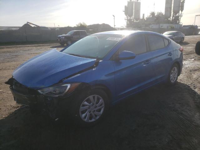 HYUNDAI ELANTRA SE 2017 5npd74lf9hh113173