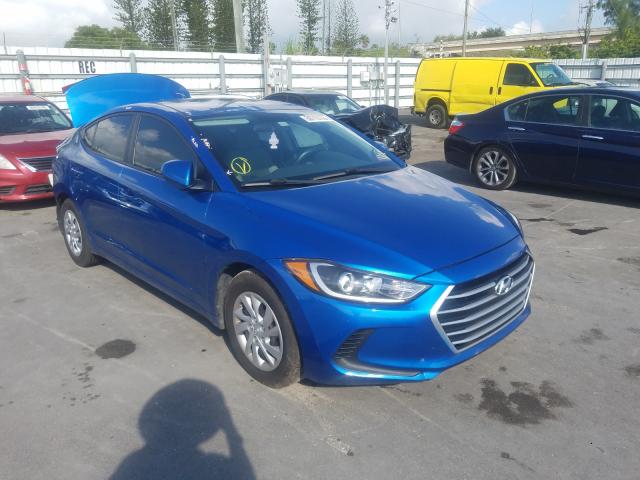 HYUNDAI ELANTRA SE 2017 5npd74lf9hh132628