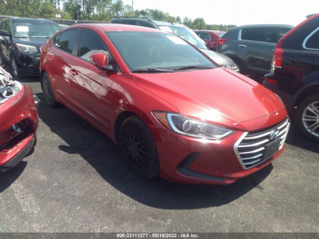 HYUNDAI ELANTRA 2017 5npd74lf9hh146898