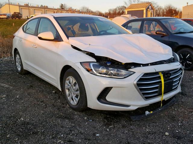 HYUNDAI ELANTRA SE 2017 5npd74lf9hh147176