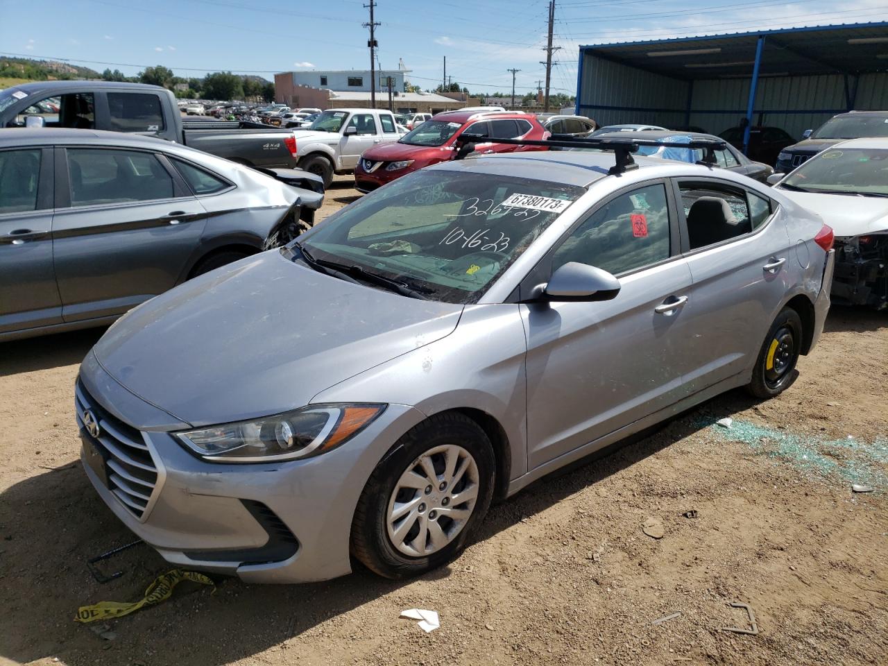 HYUNDAI ELANTRA 2017 5npd74lf9hh147985