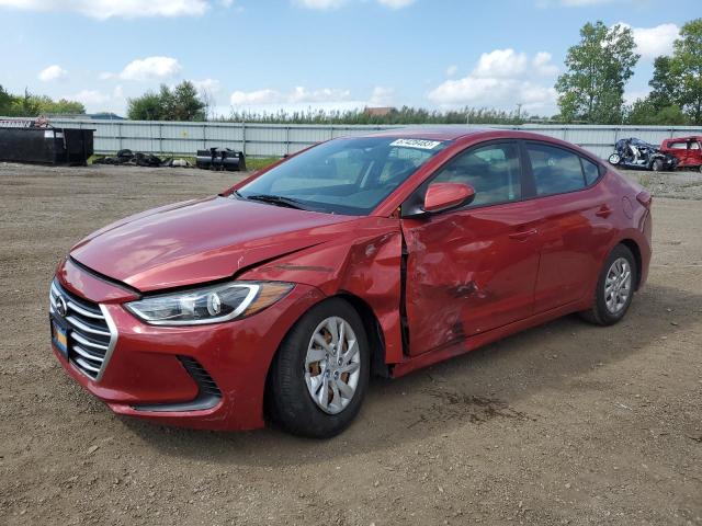 HYUNDAI ELANTRA SE 2017 5npd74lf9hh151115