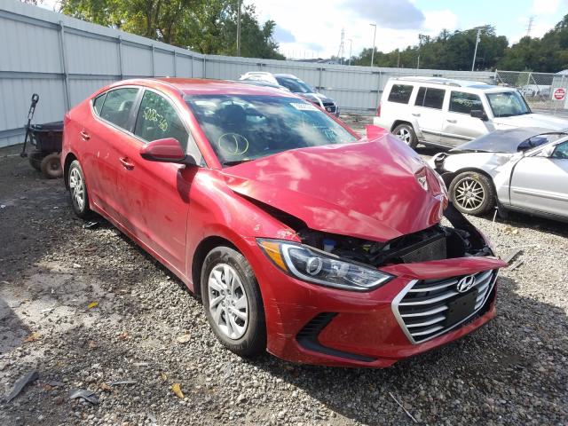 HYUNDAI ELANTRA SE 2017 5npd74lf9hh165595