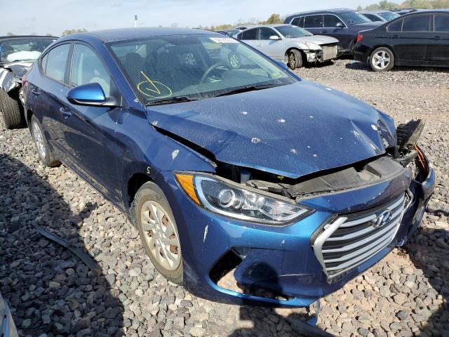 HYUNDAI ELANTRA SE 2017 5npd74lf9hh167993