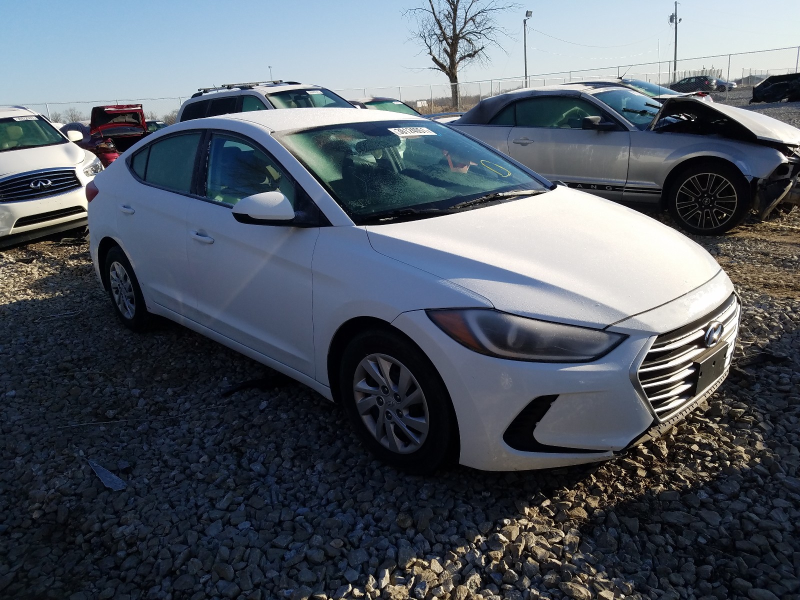 HYUNDAI ELANTRA SE 2017 5npd74lf9hh176807