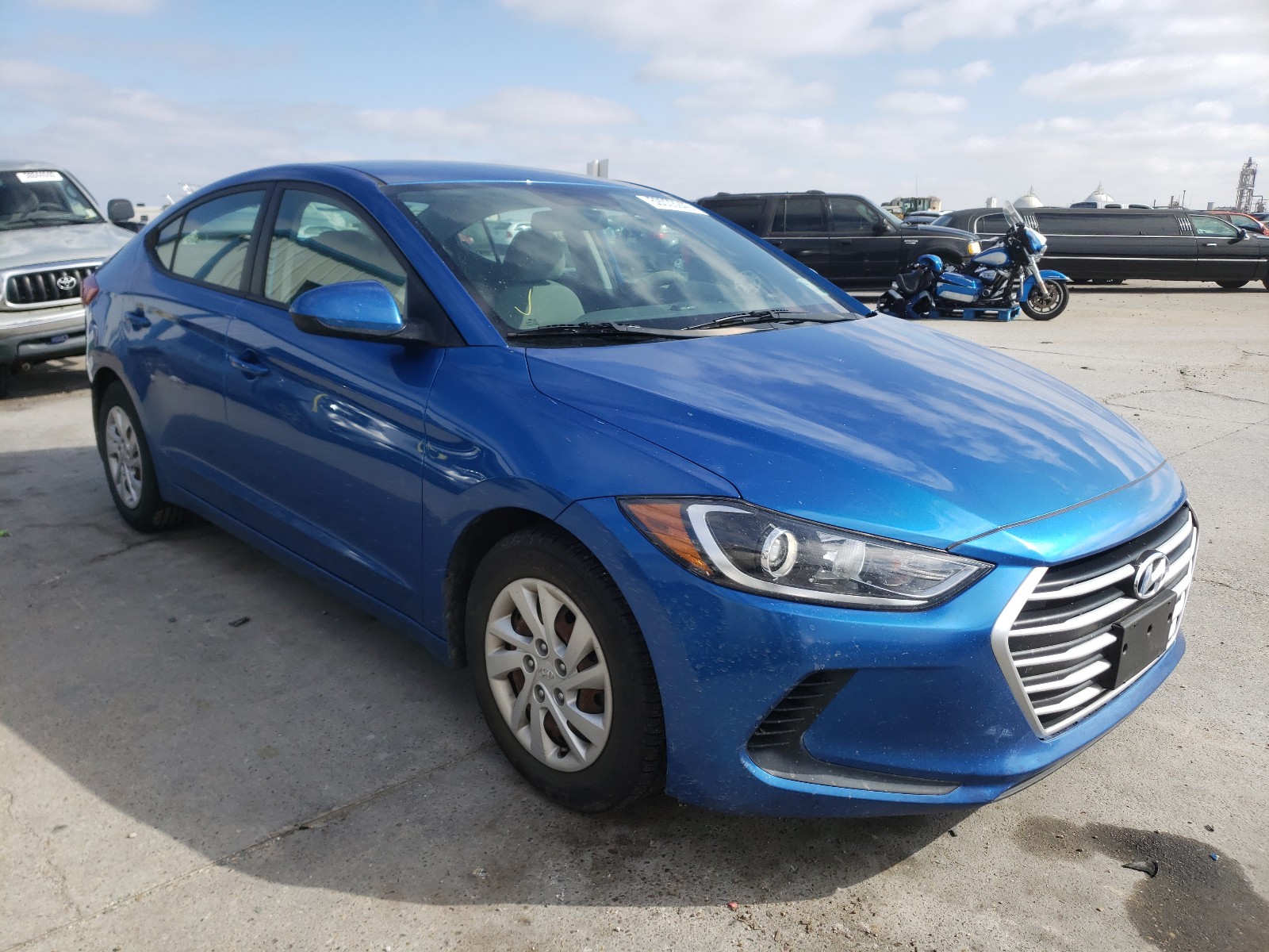 HYUNDAI ELANTRA SE 2017 5npd74lf9hh184082