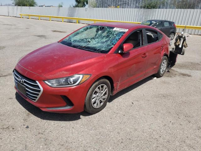 HYUNDAI ELANTRA SE 2017 5npd74lf9hh188424