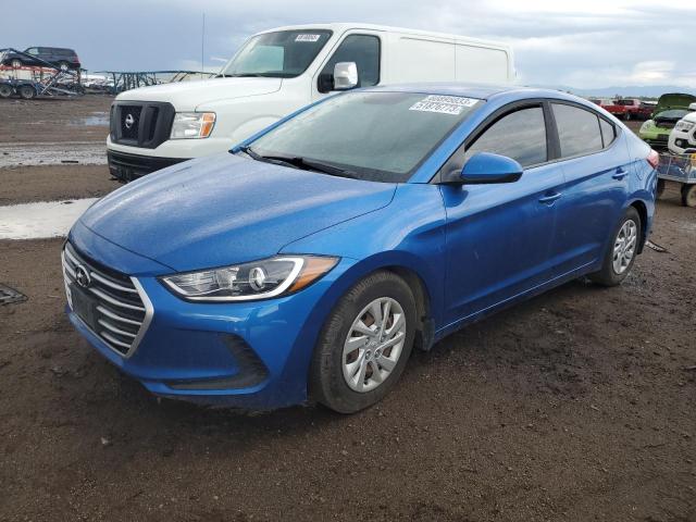 HYUNDAI ELANTRA SE 2018 5npd74lf9jh341549