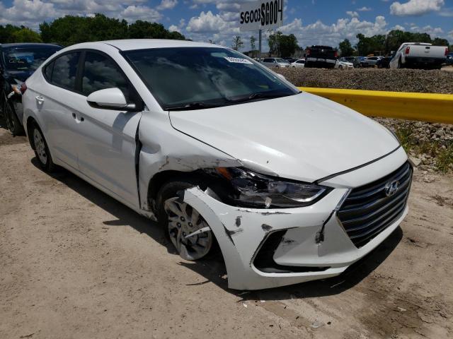 HYUNDAI ELANTRA SE 2018 5npd74lf9jh385695