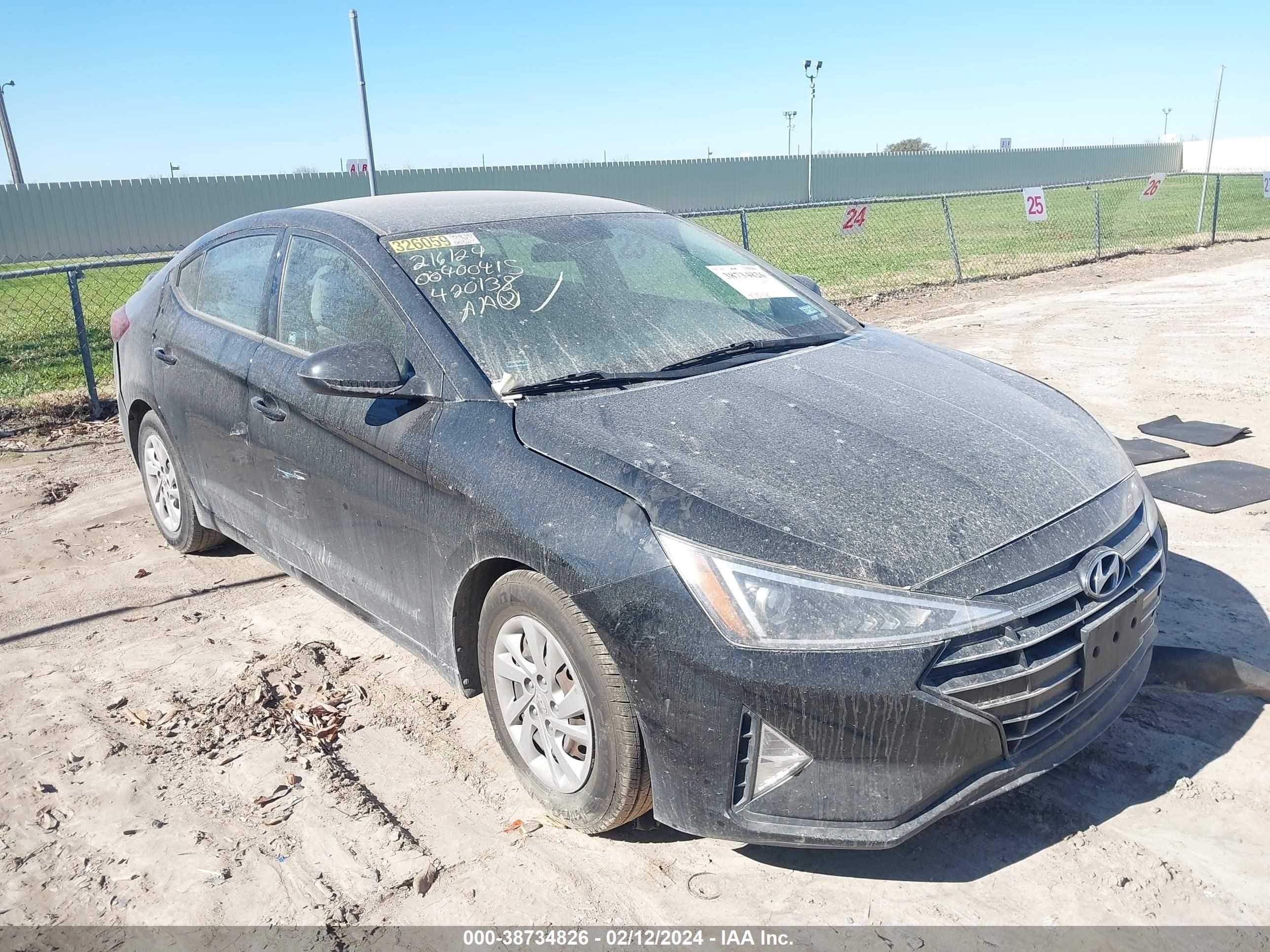 HYUNDAI ELANTRA 2019 5npd74lf9kh420138