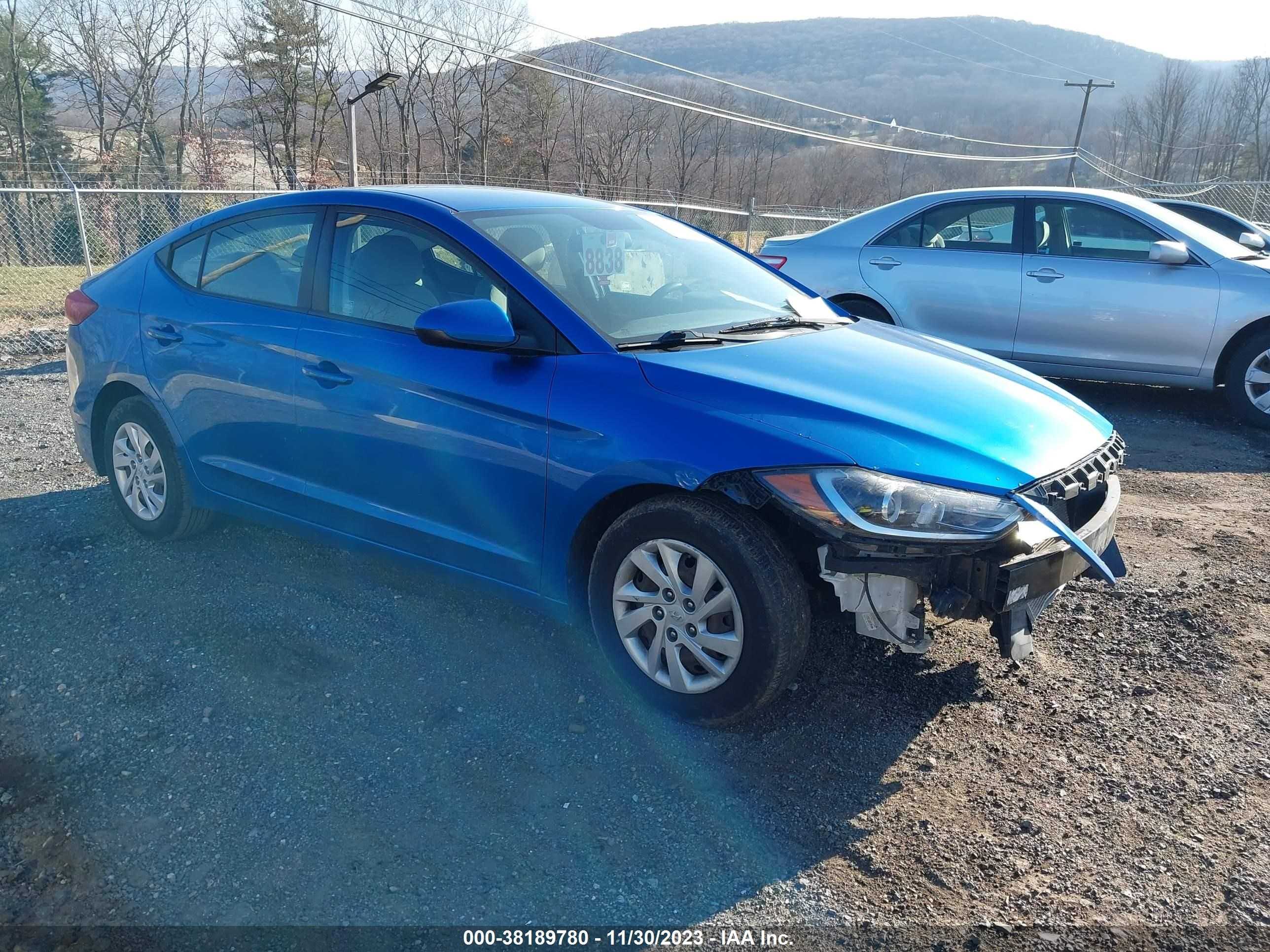 HYUNDAI ELANTRA 2017 5npd74lfxhh071418