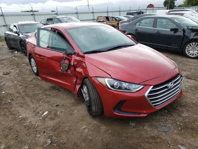 HYUNDAI ELANTRA SE 2017 5npd74lfxhh077929