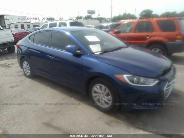 HYUNDAI ELANTRA 2017 5npd74lfxhh089840