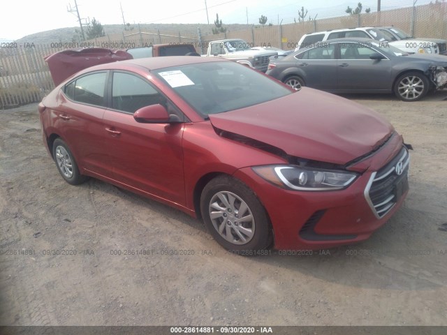 HYUNDAI ELANTRA 2017 5npd74lfxhh093368