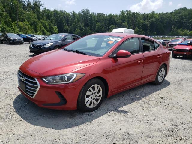 HYUNDAI ELANTRA SE 2017 5npd74lfxhh093662